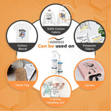 NGOODIEZ Sublimation Printing Bundle - 1000ml Quick Dry and Washable Sublimation Spray for All Garments + 250ml High Gloss Finish, Super Adhesive and Waterproof Sublimation Coating for Mugs NGOODIEZ