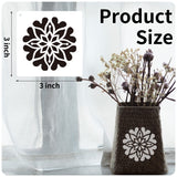 64 Pieces Stencils for Painting, Small Reusable Mandala Dot Stencil, Art Craft Template for Painting on Wood, Wall, Fabric, Rock, Chalkboard, Sign, DIY Art Scrapbook Projects(Mandala) eageus