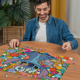 Ravensburger Disney Stitch 1000 Piece Jigsaw Puzzle | Your Favorite Mischievous Extraterrestrial | Vibrant Character Art | FSC-Certified Materials Ravensburger