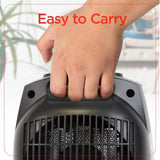 BLACK+DECKER Portable Space Heater, Room Space Heater with Carry Handle for Easy Transport BLACK+DECKER