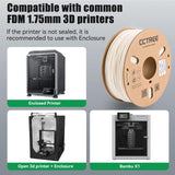 CCTREE 3D Printer High Speed ABS Filament 1.75mm, ABS 1kg Spool (2.2lbs) Excellent Resistance, Odorless Strong&Durable Accuracy±0.03mm Easy Printing for Bambu P1S,X1 3D Printer Glow in Dark Green CCTREE