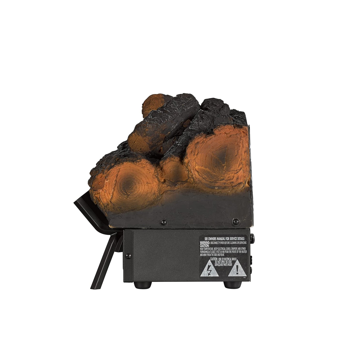 duraflame Electric Log Set 1,000 Sq Ft Heater, Faux Logs Insert with Infrared Flames for Existing Fireplaces, Remote Control Included