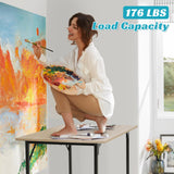 HKLGorg 32 Inch Home Office Desk Computer Desk Wooden Study Table Study Desk Simple Gaming Desk Modern PC Laptop Desks Computer Table Writing Table Computer Workstation for Home Office, Nature HKLGorg