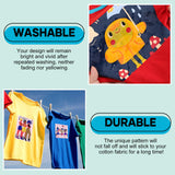 HTVRONT Sublimation HTV for Dark Fabric/Light Fabric 30 Pack - 12 * 10'' Matte Sublimation Vinyl - Sublimation Blanks for Sublimation Shirts/Hat/Pillow/Bag HTVRONT