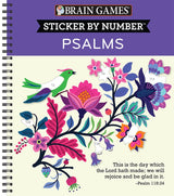Brain Games - Sticker by Number: Psalms Publications International, Ltd.