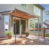 Guide Gear Small Gazebo 5' x 8' Canopy Tent Instant Shelter Outdoor Sun Shade for Patio, Backyard, Garden, BBQ Grill, Tan Guide Gear