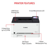 Canon Color imageCLASS LBP632Cdw Wireless Mobile Ready Laser Printer, 22ppm,White Canon