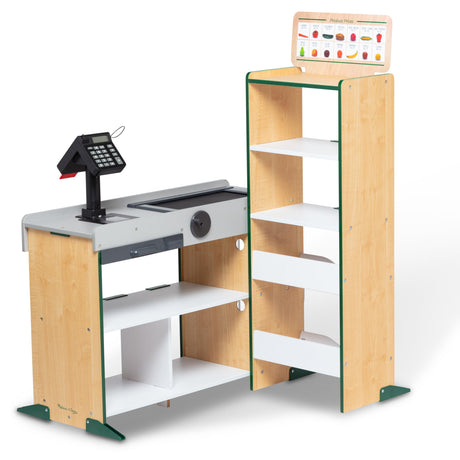 Melissa & Doug Freestanding Wooden Fresh Mart Grocery Store - FSC Certified Melissa & Doug