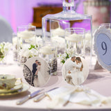 Sublimation Ceramic Ornaments Sublimation Ornament Blanks Bulk 2.83 Inch Round Blank Ornament Discs with Gold String for Crafting DIY Personalized Xmas Tree Ornament Keepsake Crafts Gift 10 Pieces Valyria