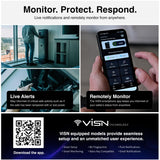 VAULTEK RS500i Compact Quick Access Biometric Rifle Safe with Modular Interior, ViSN Smart WiFi, Live Alerts, Auto-Open Door, & Anti-Theft Protection, Modular High Capacity Safe / ViSN RS500i VAULTEK