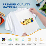 DTF Transfer Film Powder Kit, All-in-One DTF Sublimation for Starter- 30 Sheets Direct to Film Transfer Paper & 8.8oz White Digital Hot Melt Adhesive DTF Powder for All Color Fabrics FugaCity