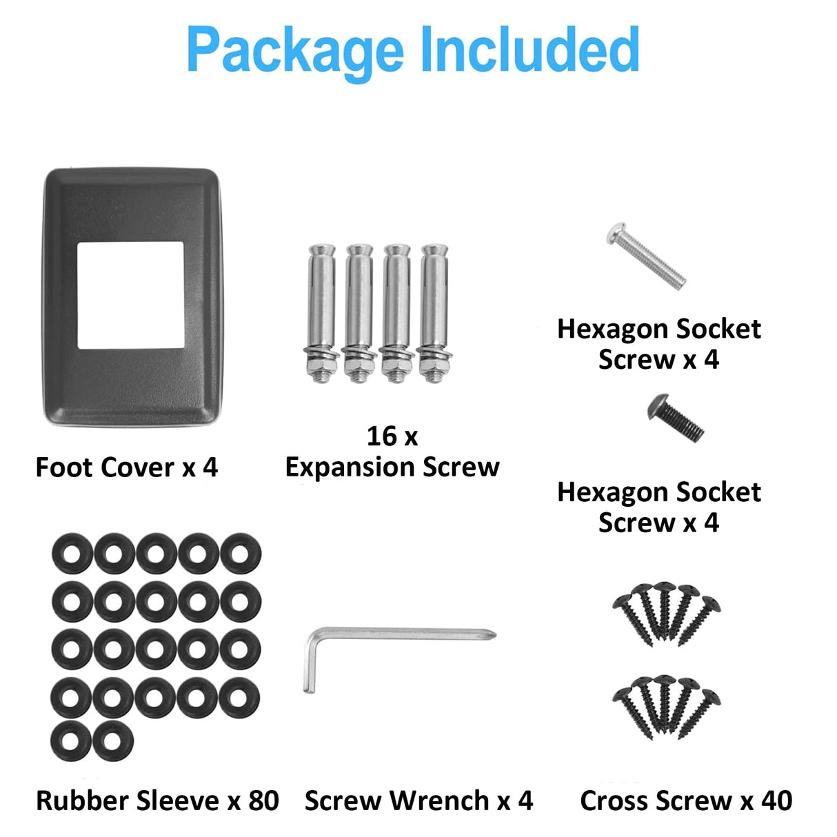 Sidasu 36" Cable Railing Post Stainless Steel Adjustable Top, Drilled Horizontal Line Post for Stair Railing System, Matte Black Finish Sidasu