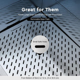 CO-Z 50" Electric Dog Bathing Station Height Adjjustable, Professional Stainless Steel Dog Grooming Bathtub for Medium Small Dogs,Dog Washing Station for Home with Faucet and Accessories CO-Z