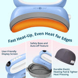 HTVRONT Hat Press Machine - Hat Heat Press for Sublimation Paper, HTV and DIY Projects - Hat Press Heat Machine for Caps, Hat, Topee and Beret HTVRONT