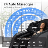 Osaki Vibe 4D l 4D Massage Mechanism l Automatic Body Scan l Deep Calf-Kneading l Space-Saving Technology l 3-Stage Zero Gravity l 32-Cell Full Body Air Massage Osaki
