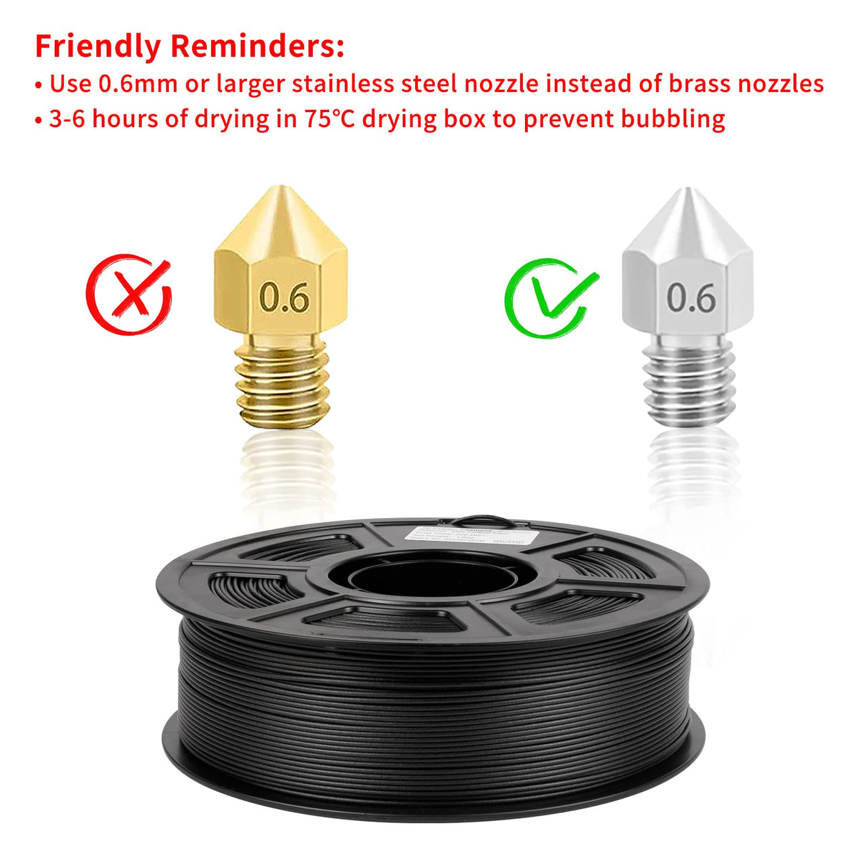 iSANGHU Carbon Fiber ABS Filament 1.75mm, Lightweight & High Toughness, Enhanced ABS-CF 3D Printer Filament, Black Carbon Fiber Filament ABS Filament 1kg(2.2lbs) Spool iSANGHU