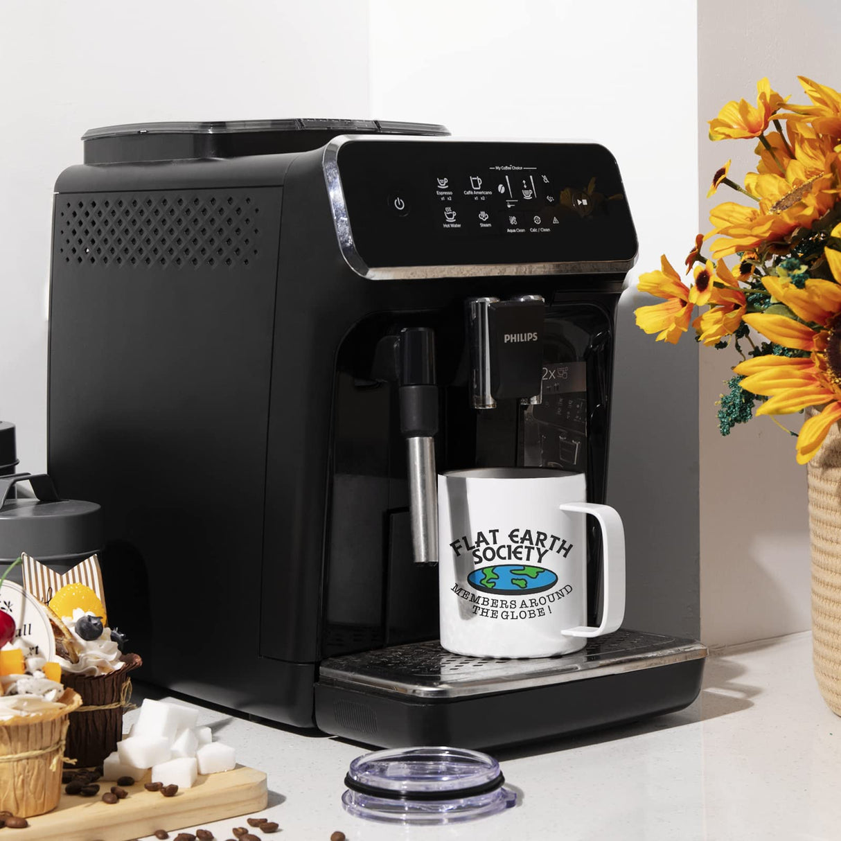 OFFNOVA 12oz Sublimation Tumblers Blank 4 Pack Stainless Steel Coffee Tumblers With Handle and Lid, Double Wall Vacuum Camping Cup for Hot & Cold Drinks Tea OFFNOVA