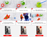 TUMOVO DIY Paint by Number for Adult, Warrior with Sword Painting by Numbers, Crimson Sun Adult Paint by Numbers Kits on Canvas, 16X20 Inch Paint by Numbers for Beginner Frameless TUMOVO