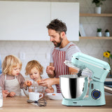 Honinst Stand Mixer, 6.5QT 10-Speed Tilt-Head Electric Stand Mixer, 3-In-1 Kitchen Mixer with Bowl, Dough Hook, Whisk and Beater, Food Mixer for Baking, Cake and Most Home Cooks, Blue Honinst
