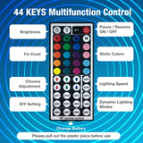 HIGOSPRO LED Liquor Bottle Display Shelf, 16 inch 3-Step Lighted Acrylic Lighted Bar Shelf for Home, Illuminated Home Bar Shelf, Acrylic Lighted Bottle Display Stand with RF Remote HIGOSPRO