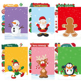 Fancy Land Christmas Cards with Envelopes and Stickers 18pcs Holiday DIY Make Your Own Christmas Cards Making Kit Craft for Kids Classic Fancy Land