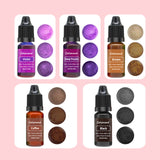 QIXIAMO Candle Dye 20 Colors Liquid Candle Making Dye for Candle Making Supply Kit Candle Coloring for Dyes 0.35oz/10 ml, 0.358inch QIXIAMO