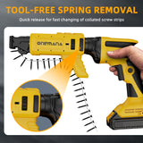 ONEMANA Collated Screw Gun Attachment, Suit For Dewalt DCF620 ONEMANA