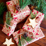 Vivifying Christmas Twine String, 328 Feet x 3 Rolls 2mm Red Green White Jute Twine for Gift Wrapping, Gardening, DIY Crafts, Packing Vivifying