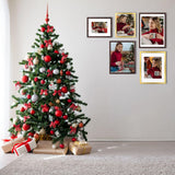 BSRHOME 8x10 Picture Frame with Plexiglass, Display Pictures 5x7 with Mat or 8x10 Without Mat for Tabletop Display and Wall Mounting, Set of 2，Gold BSRHOME