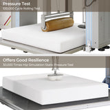 Yaheetech 10 Inch Twin Mattress Cooling Gel Memory Foam Mattress, Green Tea Mattress for Fresher Sleep, Medium Firm, CertiPUR-US Certified, Twin Size Mattress in a Box Yaheetech