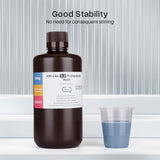 ELEGOO ABS-Like 3D Printer Resin 3.0 Black 2000g, Upgraded High Precise 3D Printing Resin, Low Shrinkage and Viscosity, 405nm LCD UV-Curing for MSLA/LCD/DLP 3D Printer ELEGOO