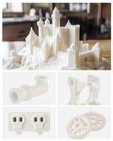 Inslogic ABS FR V0 Filament 1.75mm, Flame Retardant 3D Printer Filament, V0 Grade, Low Warping, Impact Resistant, 1kg Spool (2.2 lbs), Dimensional Accuracy ±0.03mm (Natural) Inslogic