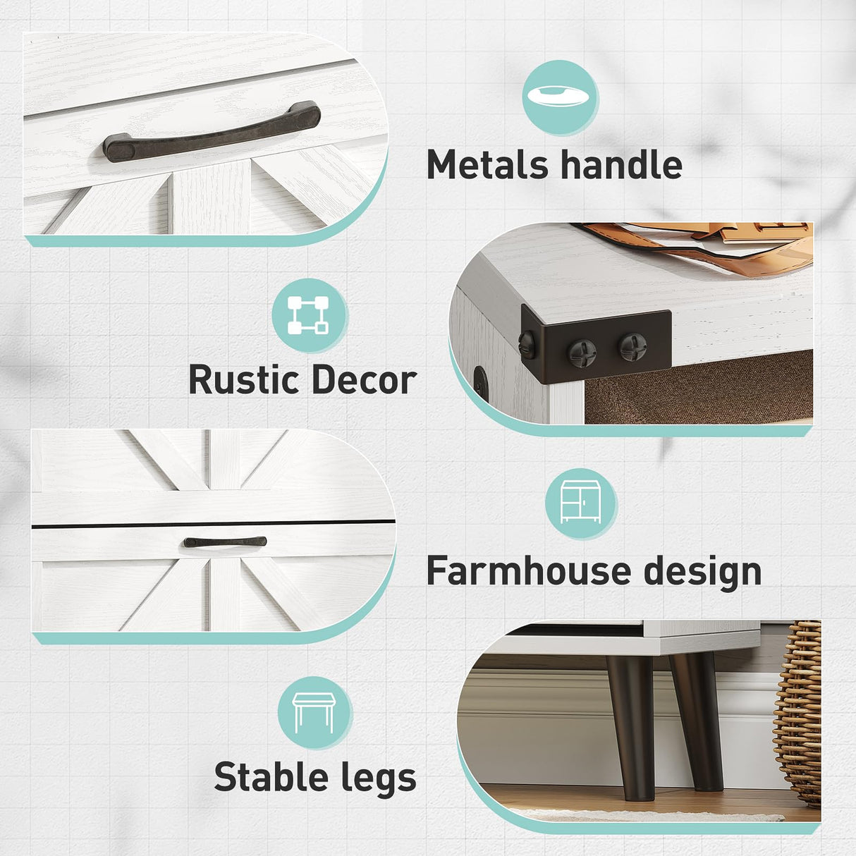 Vabches Shoe Storage Cabinet with 2 Flip Drawers,Freestanding Narrow Shoe Organizer with Open Storage,Hidden Slim Organizer Rack for Entryway,Hallway,White Vabches