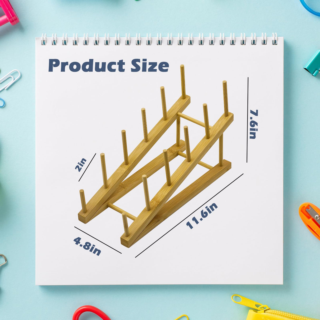 AAiphuwew 2pcs Bookshelf for Kids Rooms, Wooden Children Book Rack Storage Mini Desktop Bookshelf, Toddler Book Display Shelves for Bedroom, Classroom, Nursery AAiphuwew