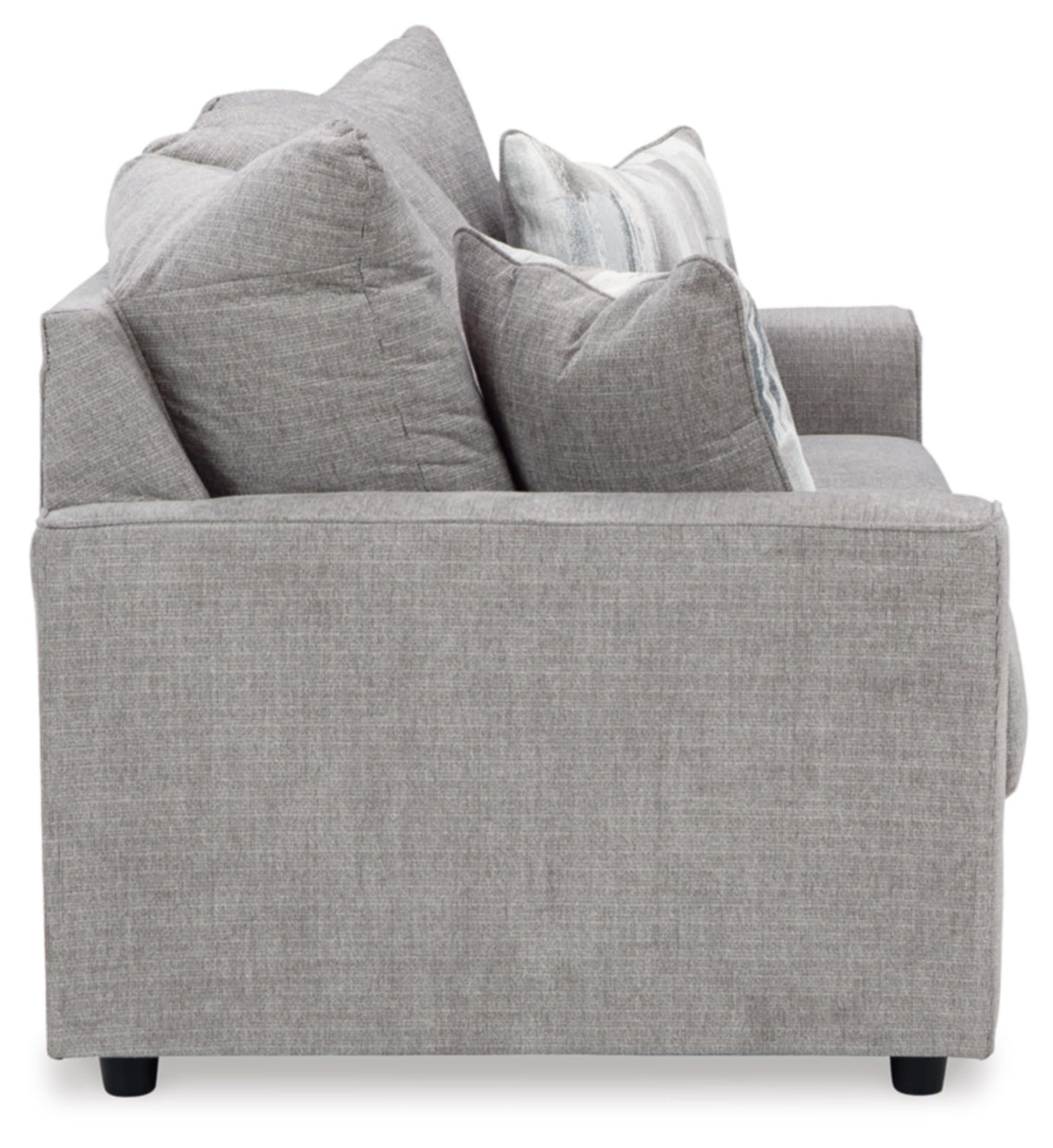 Signature Design by Ashley Stairatt Contemporary Sofa with Removable Cushions, Light Gray Signature Design by Ashley