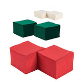 Perfect Stix 150 Pieces Christmas Cocktail Napkins Disposable. Paper Napkins 2 Ply for Christmas Holidays. 3 Solid Colors, Red, Green, White. Pack of 150 count. 50 Of Each Color. Perfect Stix