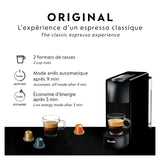 Breville BEC220BLK1AUC1 Nespresso Essenza Mini Espresso Machine, 15.25 x 5.5 x 12.25 in, Black Breville