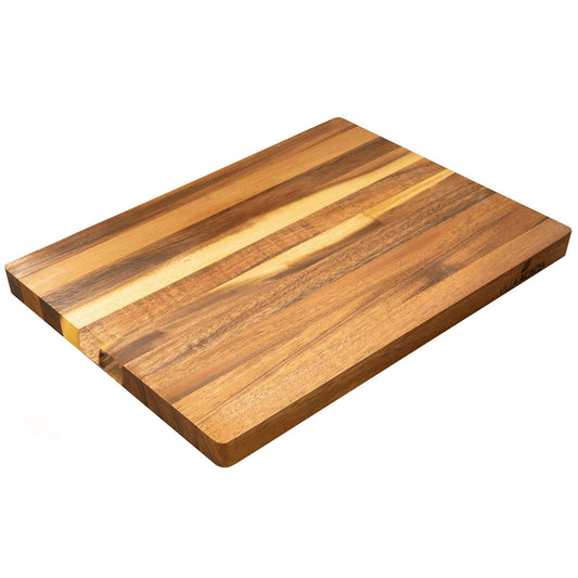 Thirteen Chefs Cutting Boards - Large, Lightweight, 17 x 12 Inch Acacia Wood Chopping Board for Plating, Appetizers, Charcuterie and Kitchen Prep - - WoodArtSupply