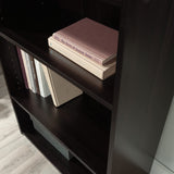 Sauder Beginnings 3 Bookcase/Book shelf, L: 24.57" x W: 11.50" x H: 35.28", Cinnamon Cherry finish Sauder