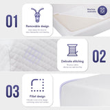 PayLessHere 6 Inch King Gel Memory Foam Mattress Fiberglass Free/CertiPUR-US Certified/Bed-in-a-Box/Cool Sleep & Comfy Support PayLessHere
