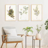 upsimples 16x24 Picture Frame Natural 3 Pack, Scratch-Proof Poster Frames 16 x 24 for Photo Gallery - Slide-In Strips, Horizontal or Vertical Wall Mounting upsimples