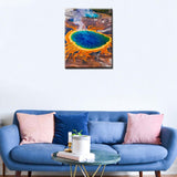 Native America Painting Yellowstone Lake Paint by Number Kits Adult 16 x 20 inch Canvas DIY Natural Landscape Oil Painting for Kids Adults Beginner with Brushes and Acrylic Home Decor(Frameless) Tucocoo