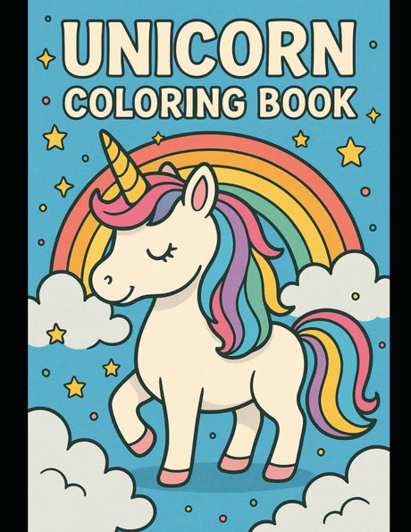 Unicorn Coloring Book (German Edition) WoodArtSupply