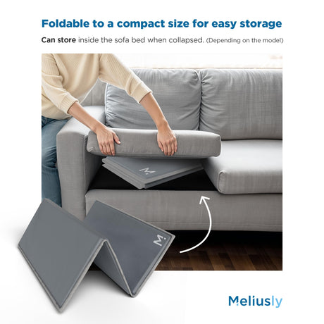 Meliusly Heavy Duty Sleeper Sofa Support Board (48x60 - Queen Size) Reinforced Wood Sofa Bed Support, Pull Out Couch Mattress Board, Sleeper Bar Shield, SleeperSaver Meliusly