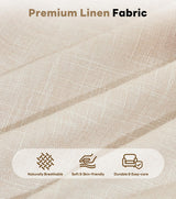 Tbfit L Shaped Couch Sofa, 80" W Mid-Century Modern Sectional Couches, 3 Seater Sofas with Wide Chaise Lounge & Two Pillows,Button Tufted Upholstered Sectional Sofa for Living Room, Bedroom, Beige Tbfit