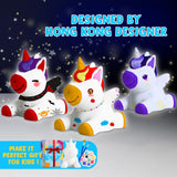 Goodyking Paint Your Own Flying Unicorn Lamp Kit, DIY Unicorn Crafts Night Light, Arts & Crafts for Kids Age 8-12, Painting Art Supplies, Birthday Easter Gift for Kids Age 3 4 5 6 7 8+ Goody King
