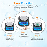 Bonvoisin Digital Lab Scale 600g x 0.01g Precision Electronic Scale LCD Display Analytical Balance Jewelry Scale Scientific Scale 0.01g Accuracy Bonvoisin