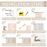 TANGWIN Wood Curtain Rods for Windows 48 to 84 Inch(4-7Ft),1 Inch Adjustable Curtain Rod,Rustic Wooden Curtain Rod,Decorative Deer Drapery Rods,Single Window Curtain Rods 36-88",Brown Wood Grain TANGWIN