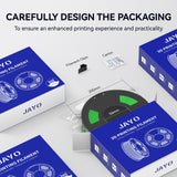 JAYO PETG Filament 1.75mm Bundle 4.4KG, Strong Toughness PETG 3D Printer Filament, Dimensional Accuracy +/- 0.02 mm, Fits for Most FDM 3D Printers (Red, Blue, Orange, Green) JAYO