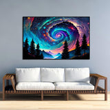 pchmcu 5D Diamond Painting Mountain,Diamond Painting Galaxy Kits for Adults,DIY Full Drill Crystal Rhinestone Arts and Crafts,Gem Art Paints with Diamond Home Wall Decor 27.5 X 15.7inch pchmcu